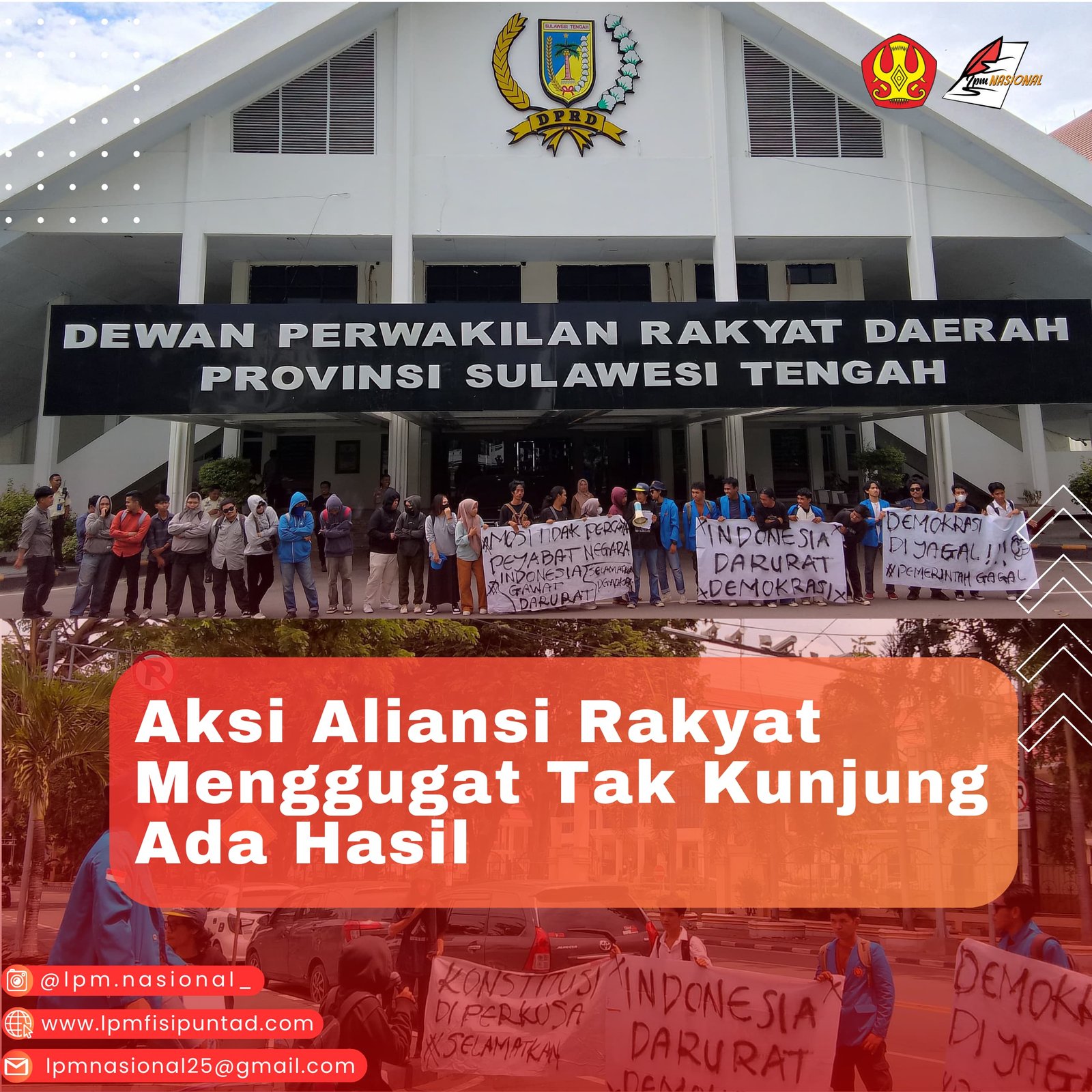 AKSI ALIANSI RAKYAT MENGGUGAT TAK KUNJUNG ADA HASIL