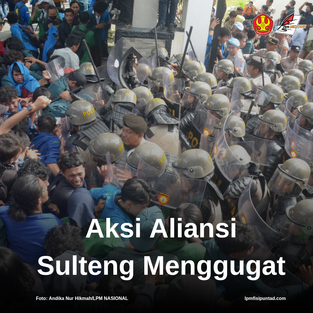 AKSI ALIANSI SULTENG MENGGUGAT
