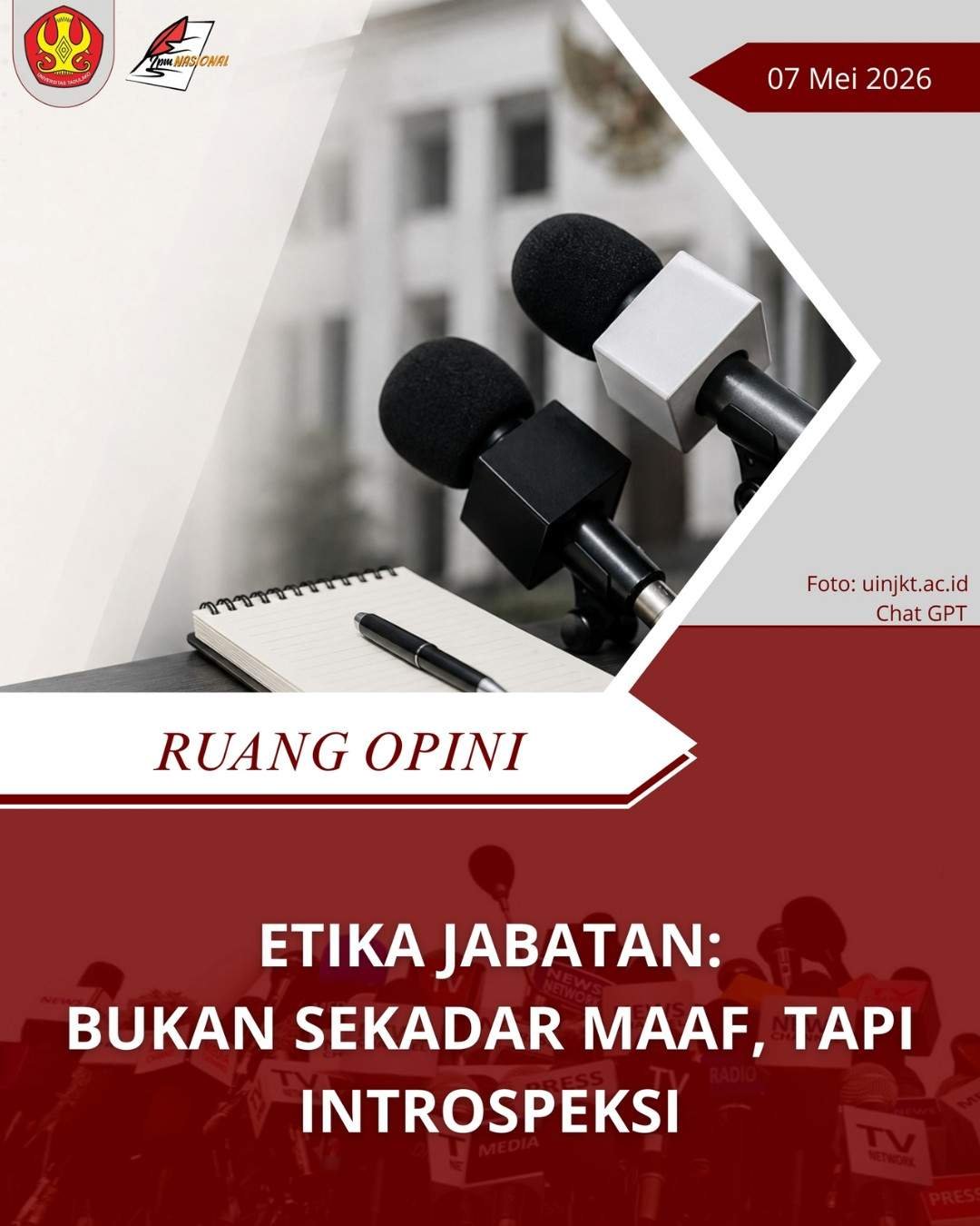 Etika Jabatan: Bukan Sekadar Maaf, Tapi Introspeksi
