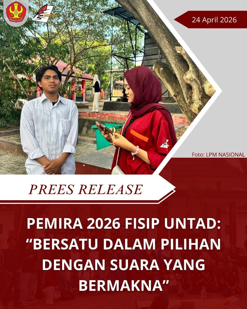 PEMIRA 2026 FISIP UNTAD: “Bersatu Dalam Pilihan Dengan Suara Yang Bermakna”
