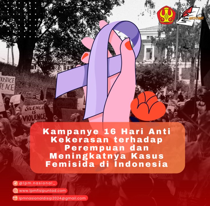 PERINGATAN 16 HARI ANTI KEKERASAN TERHADAP PEREMPUAN DAN MENINGKATNYA KASUS FEMISIDA DI INDONESIA