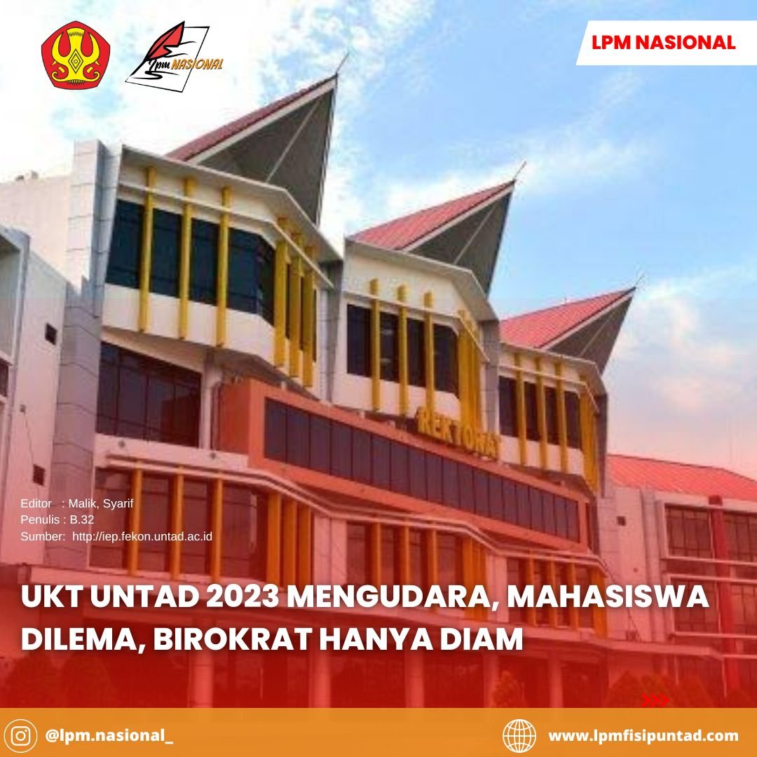 UKT Untad 2023 Mengudara, Mahasiswa Dilema, Birokrat Hanya Diam
