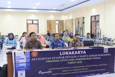 Prodi Administrasi Publik Adakan Webinar Nasional Metode Penelitian
